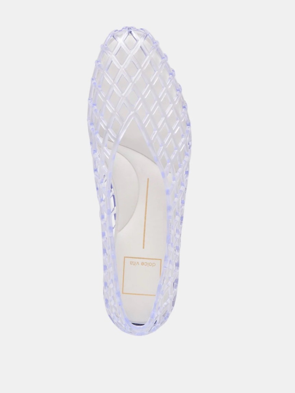 Dolce Vita Clear Jelly Slip-On Flats